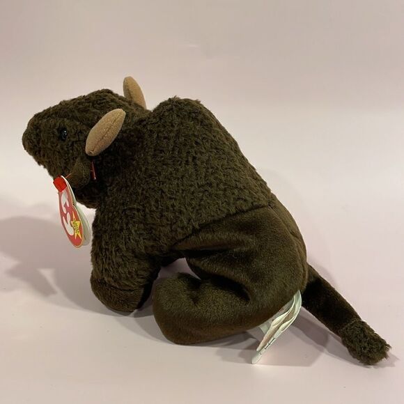 Roam 1998 Ty Beanie Baby Brown Bison (Retired) in excellent condition 9”… - Picture 2 of 10